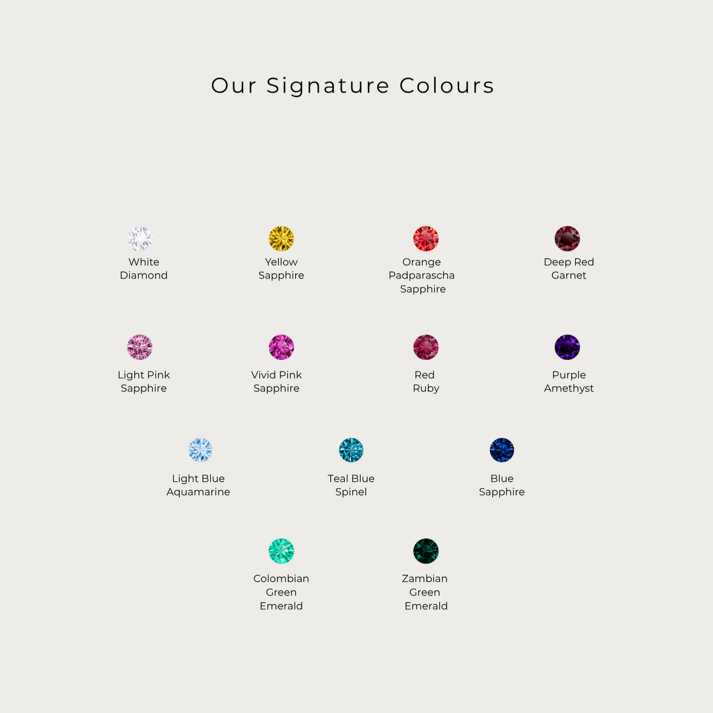 Forma Grande Hoop Earrings – Orange Padparadscha Sapphire