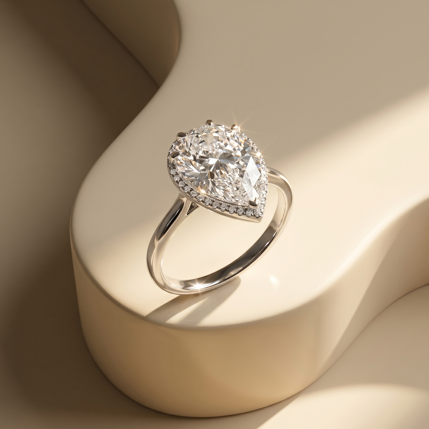 Nova Principessa Ring – White Diamond