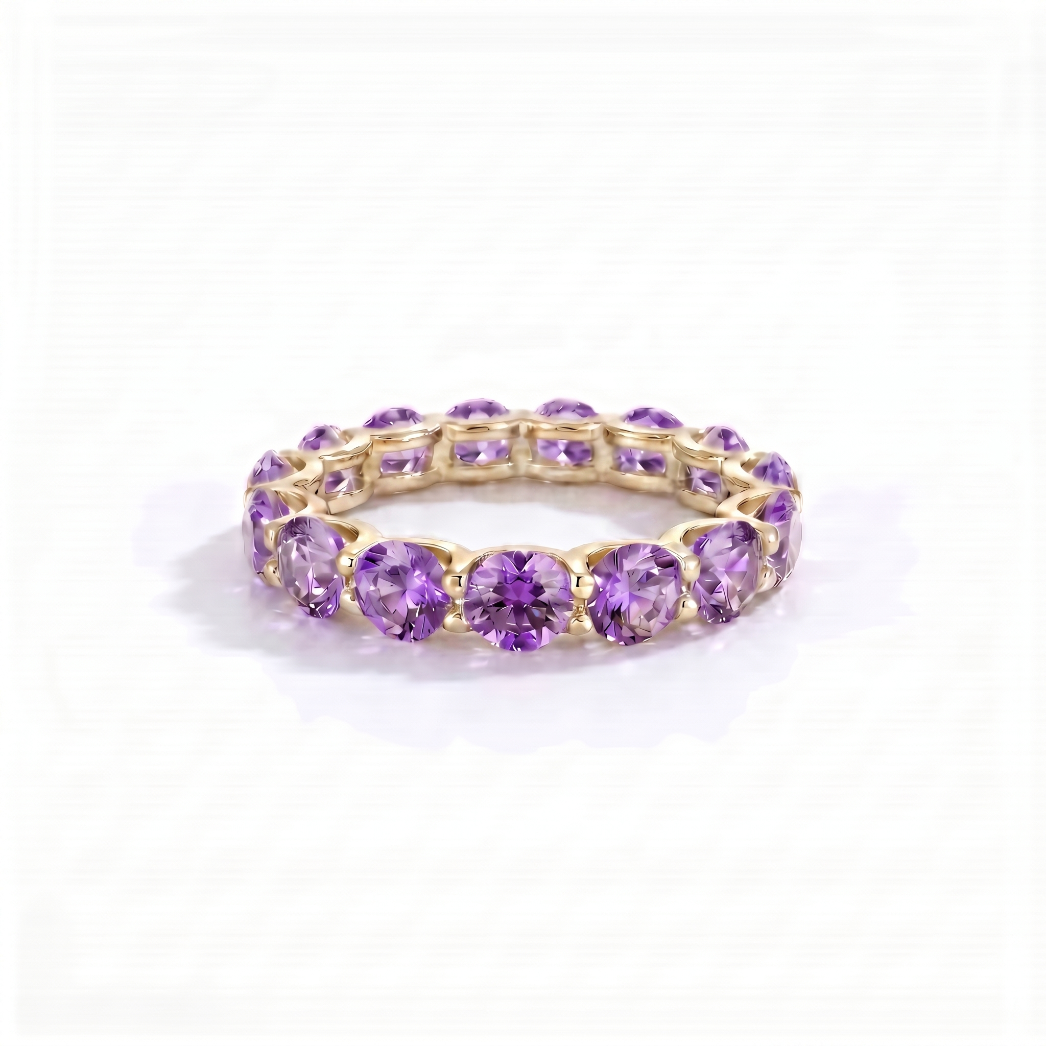 Linea Maxi Ring – Purple Sapphire