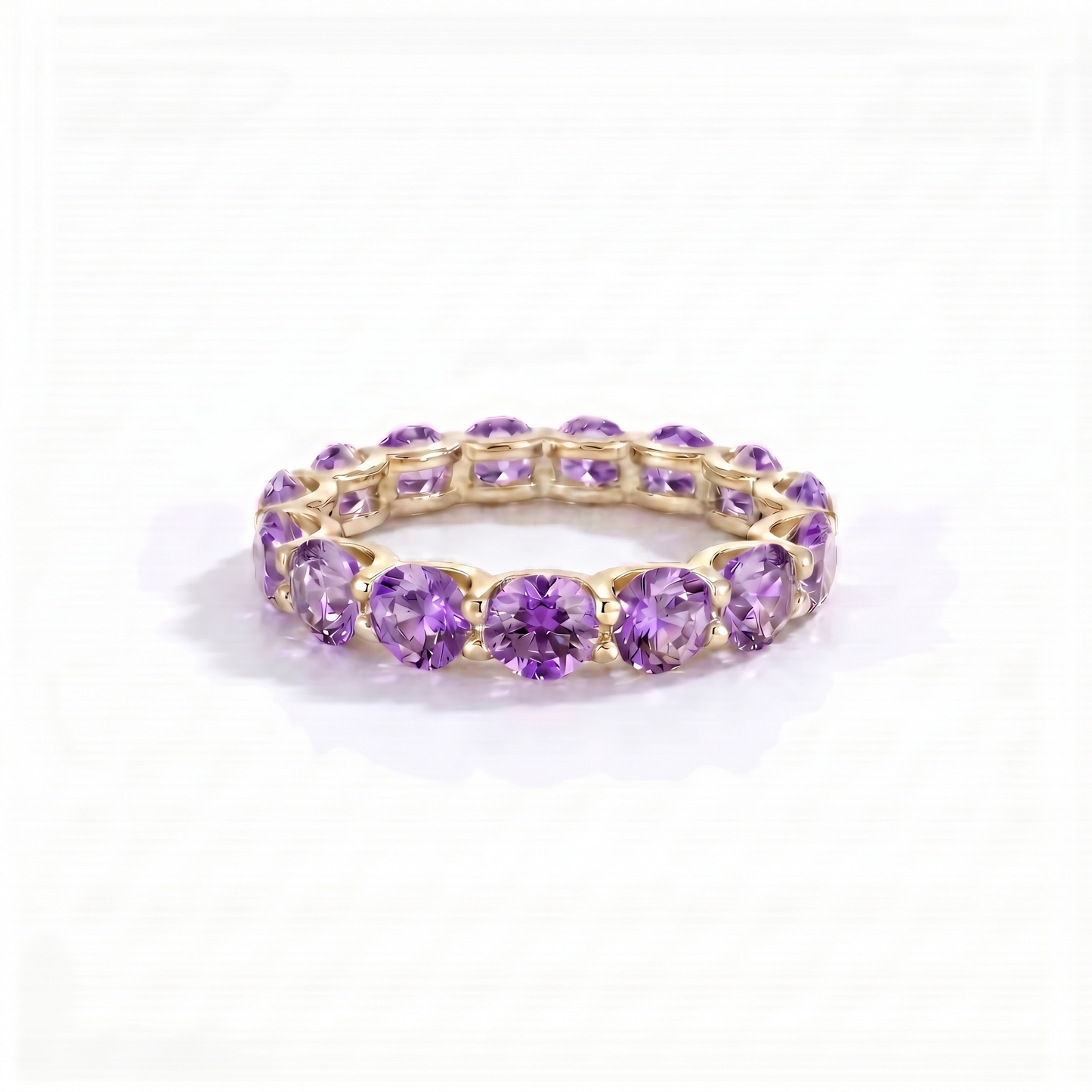 Linea Maxi Ring – Purple Sapphire