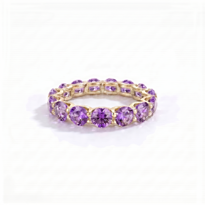 Linea Maxi Ring – Purple Sapphire