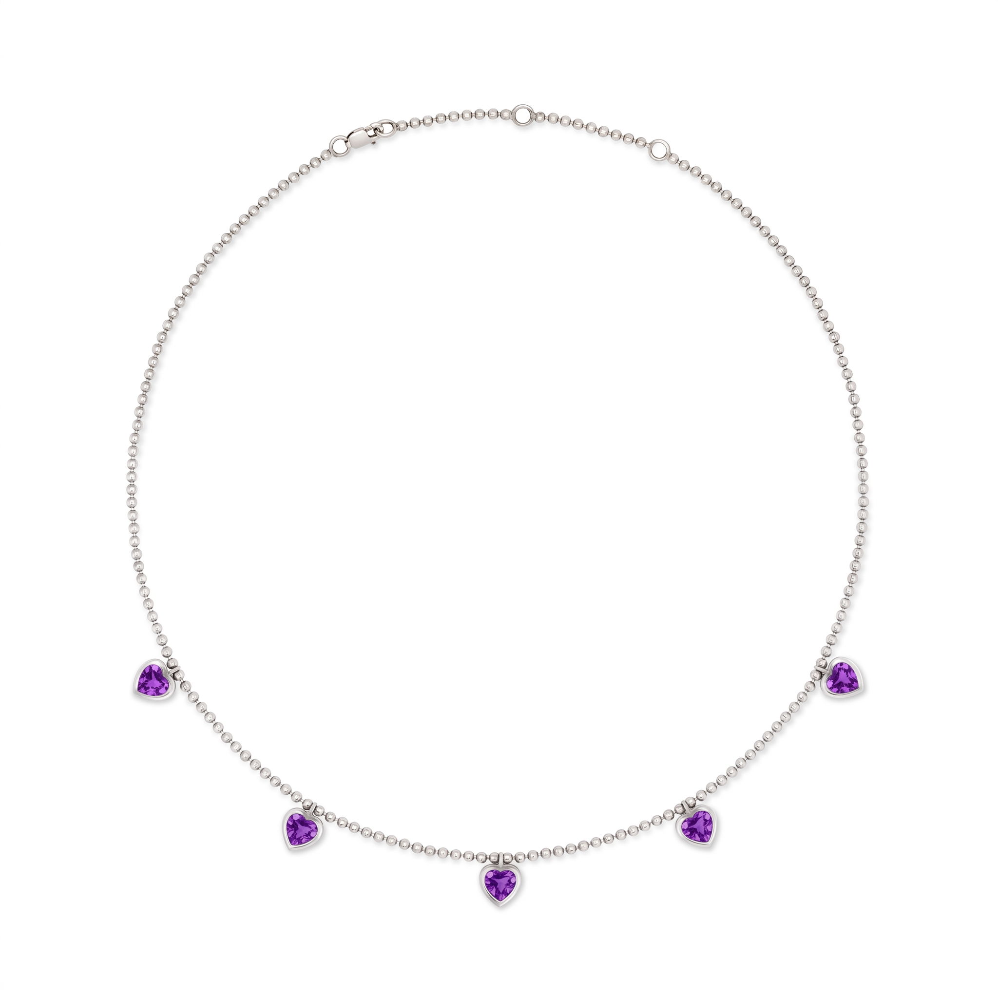 Amore Harmony Necklace – Purple Sapphire