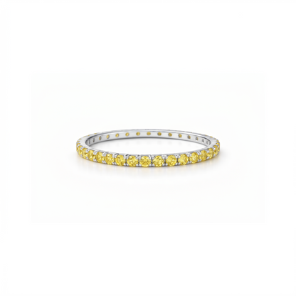 Linea Mini Ring – Yellow Sapphire