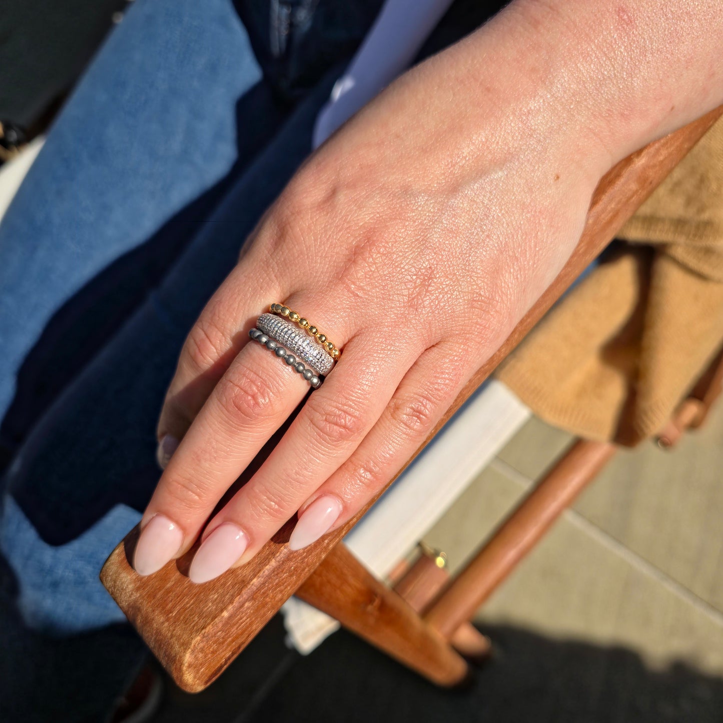 Bead Midi Ring