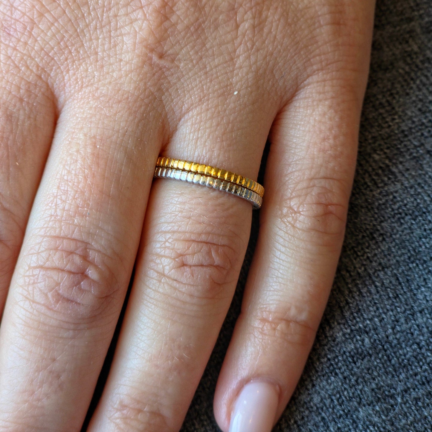 Ridge Mini Ring