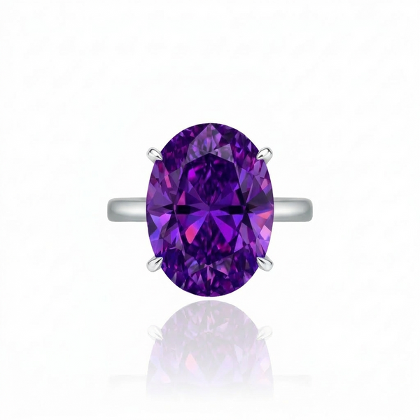 Velara Gala Ring – Purple Amethyst