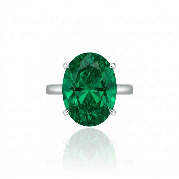 Velara Gala Ring – Colombian Green Emerald