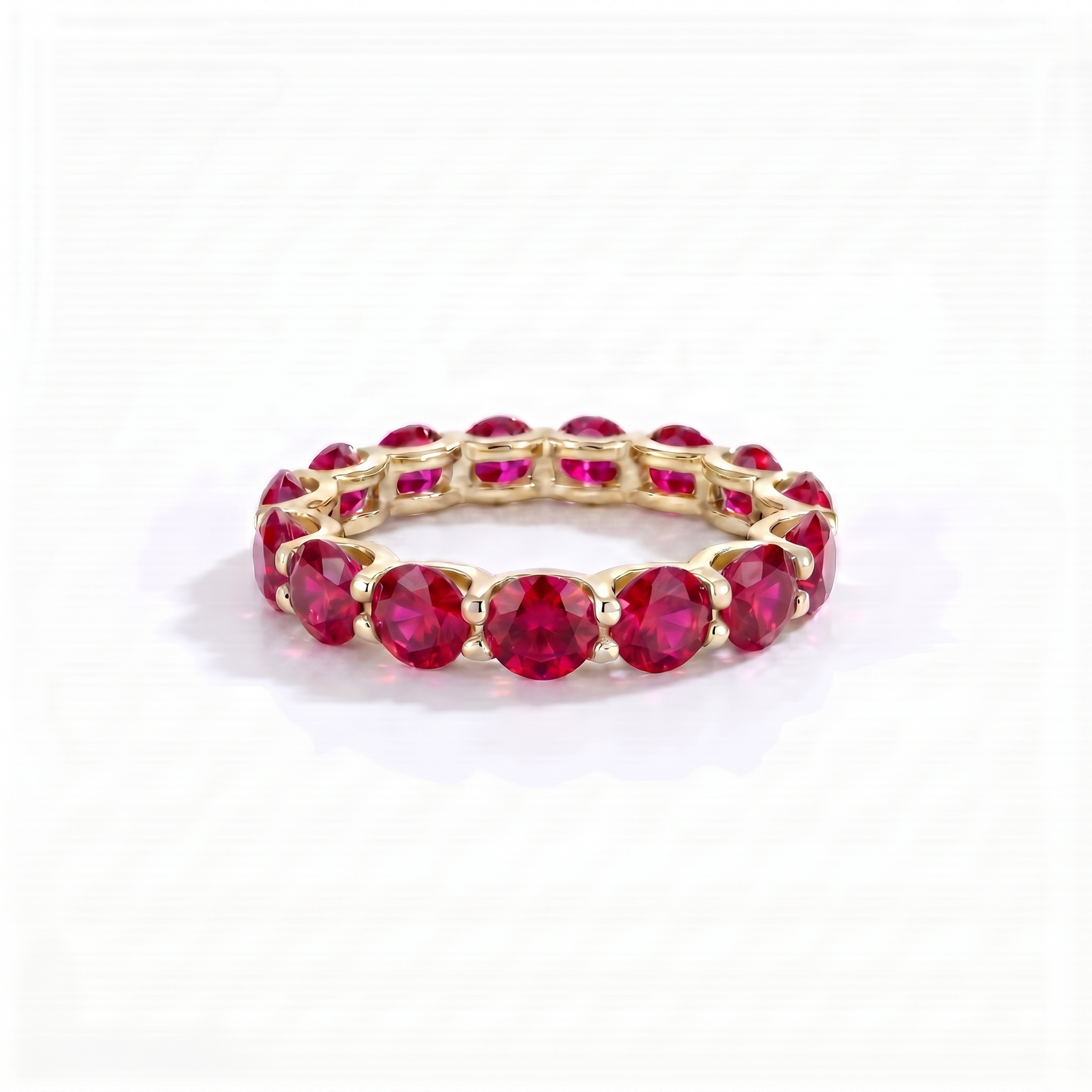 Linea Maxi Ring – Red Ruby