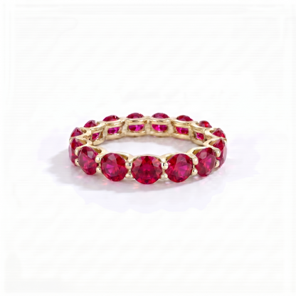 Linea Maxi Ring – Red Ruby