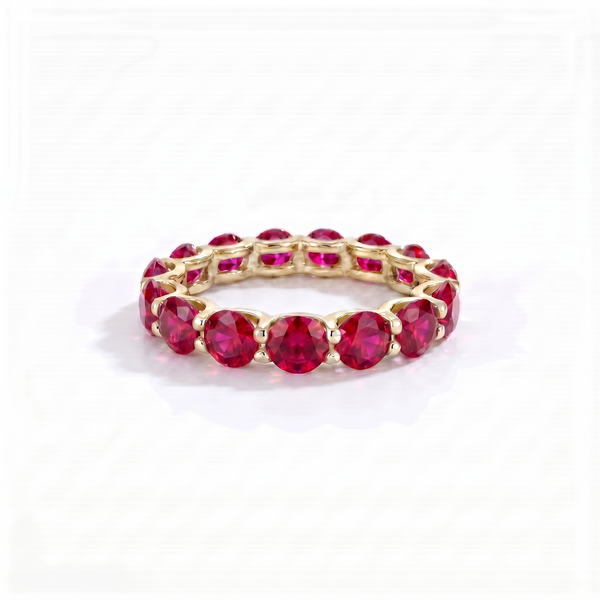 Linea Maxi Ring – Red Ruby