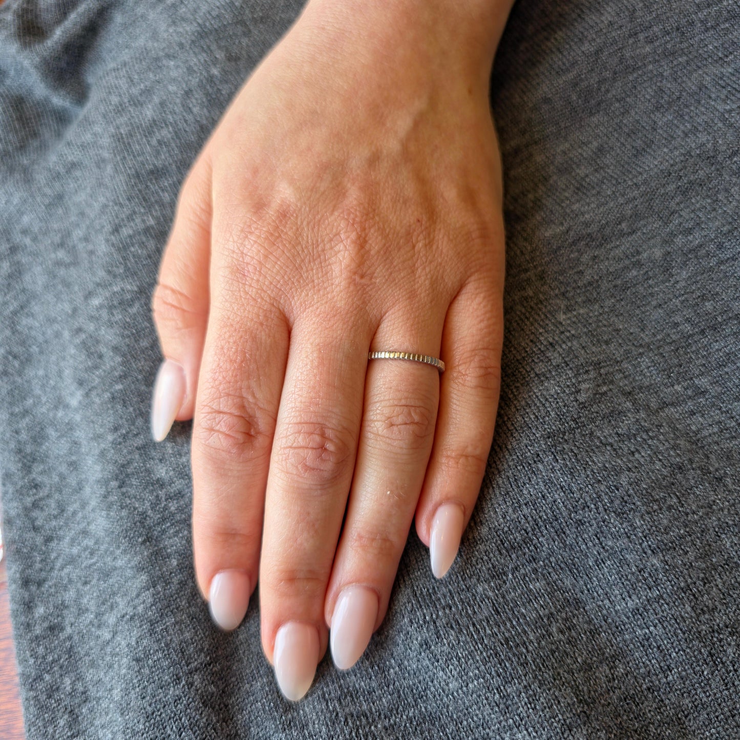 Ridge Mini Ring