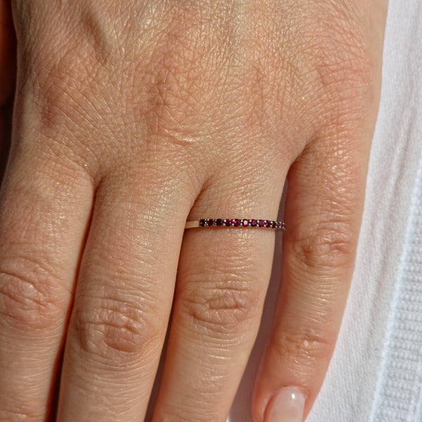 Deep Red Garnet