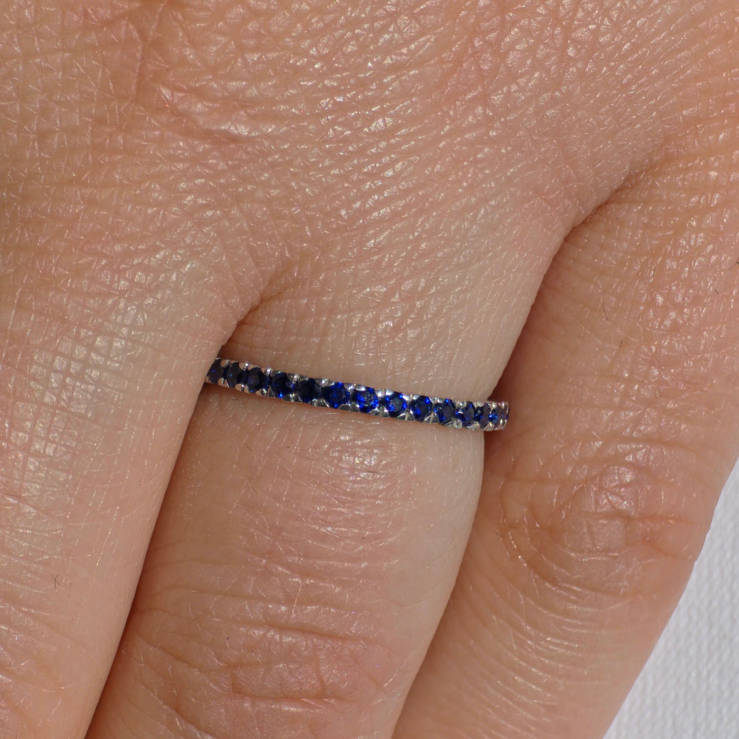 Linea Mini Ring – Purple Sapphire