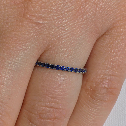 Linea Mini Ring – Purple Sapphire
