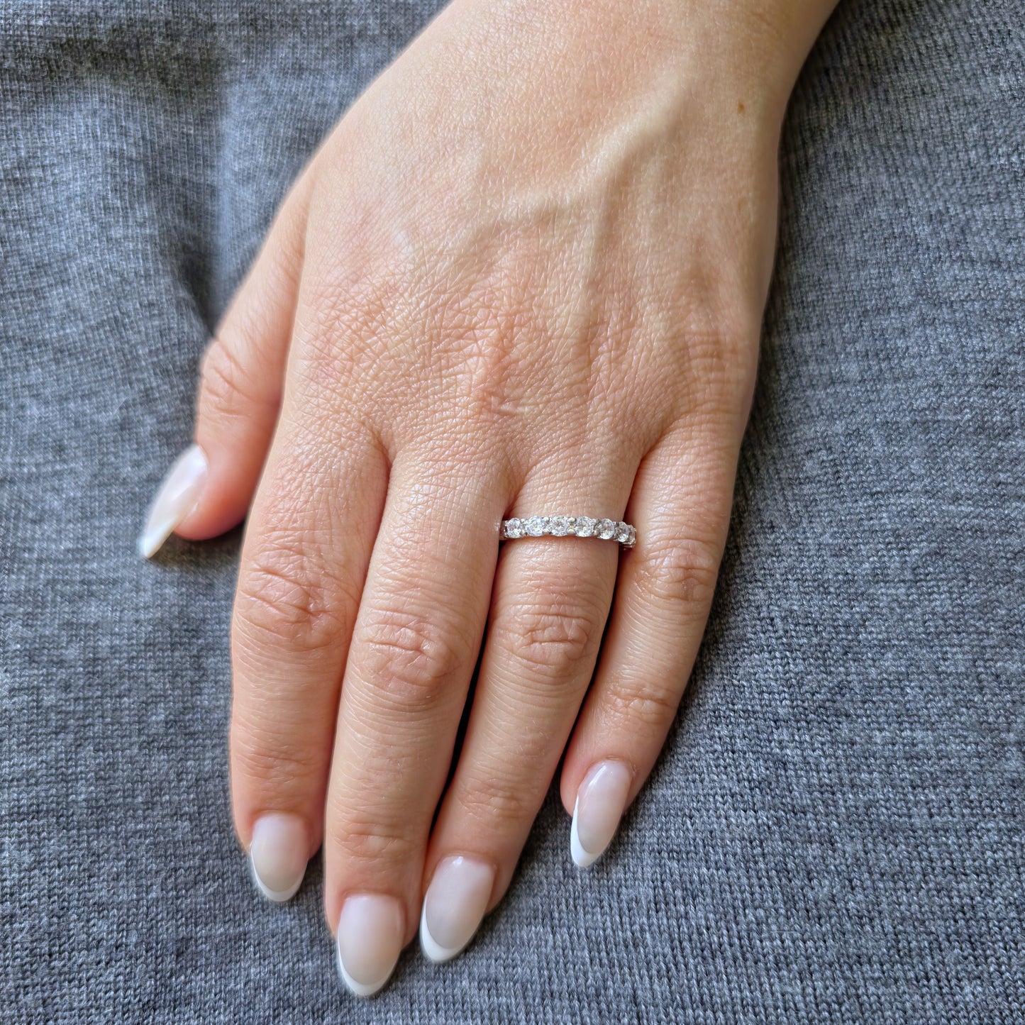 Linea Grande Ring – Light Pink Sapphire