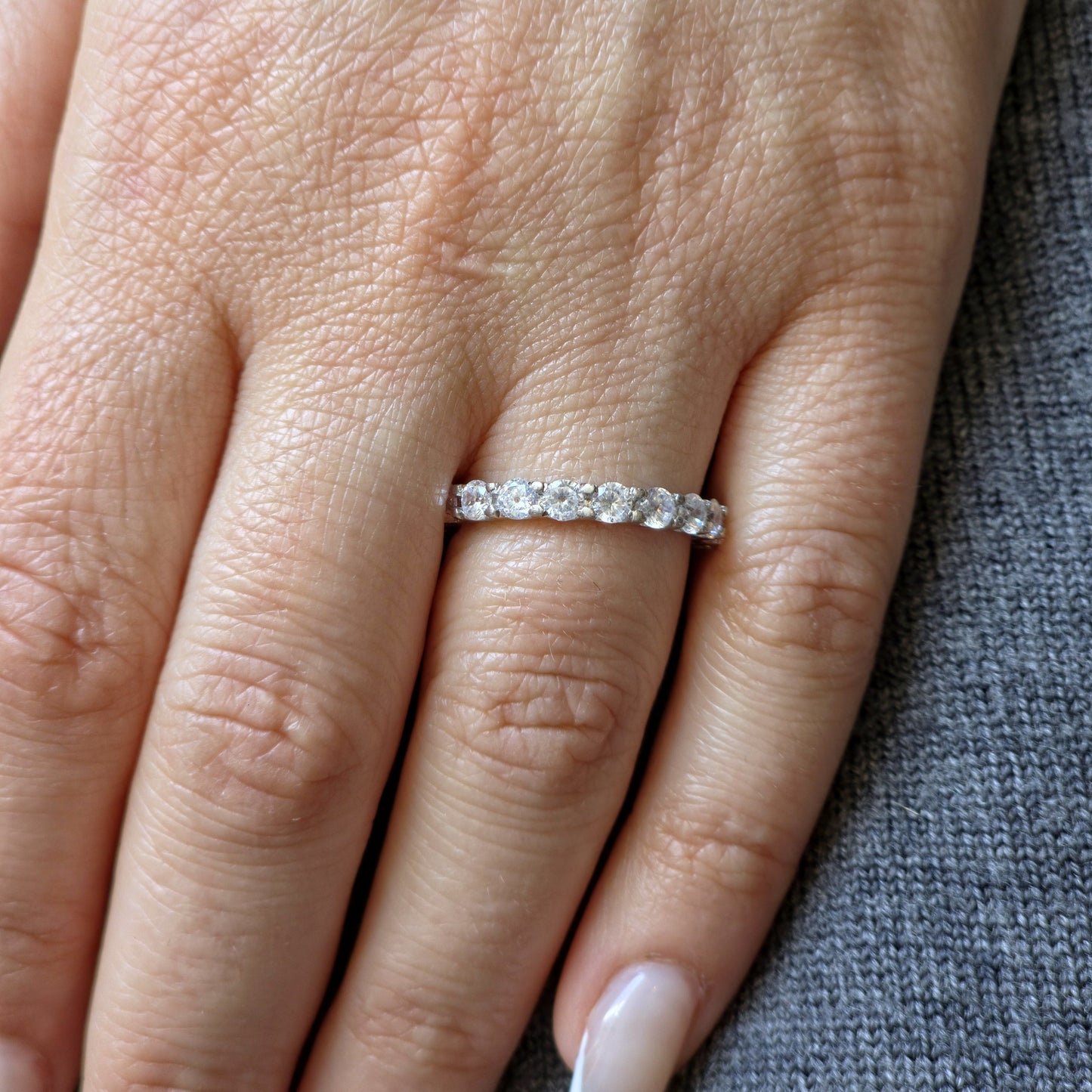 Linea Grande Ring – Light Pink Sapphire