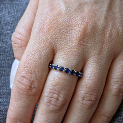 Linea Grande Ring – Blue Sapphire