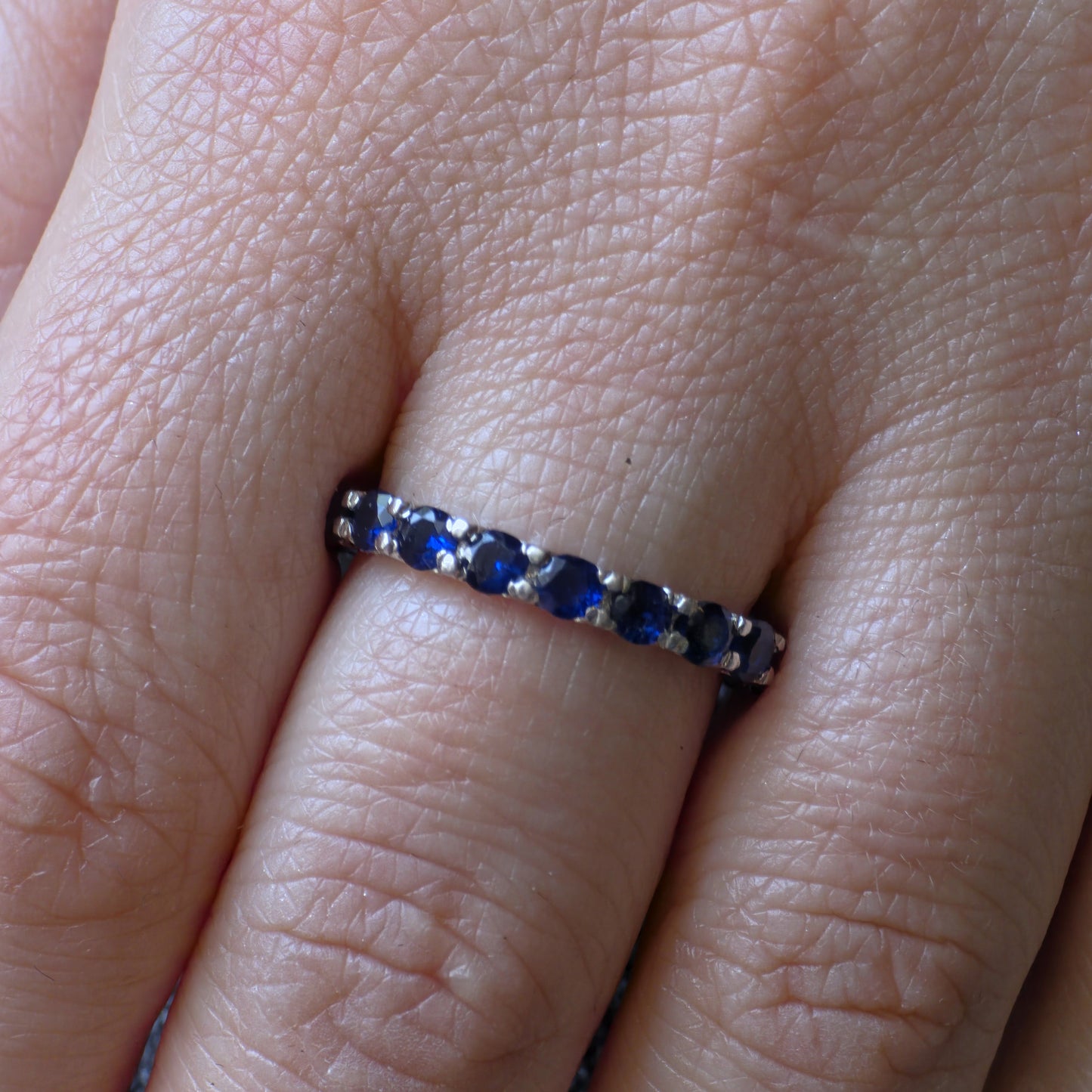Linea Grande Ring – Blue Sapphire