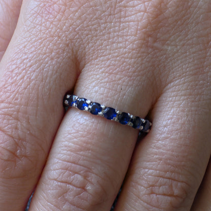 Linea Grande Ring – Blue Sapphire