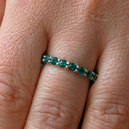 Linea Grande Ring – Zambian Green Emerald