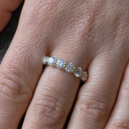 Linea Maxi Ring – White Diamond