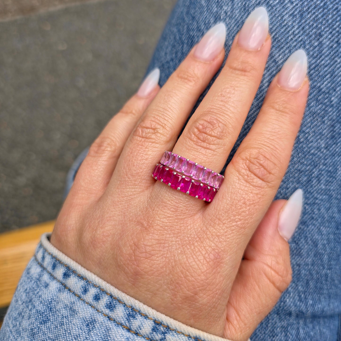 Nexus Eternity Ring – Red Ruby