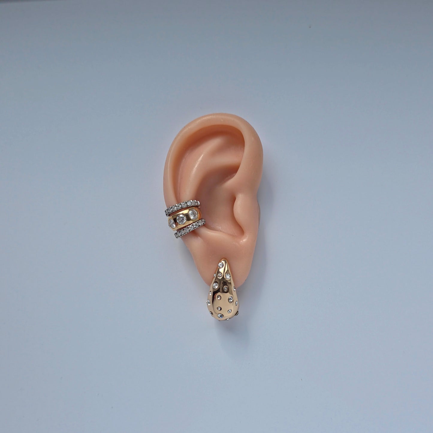 Linea Midi Ear Cuff – Purple Amethyst