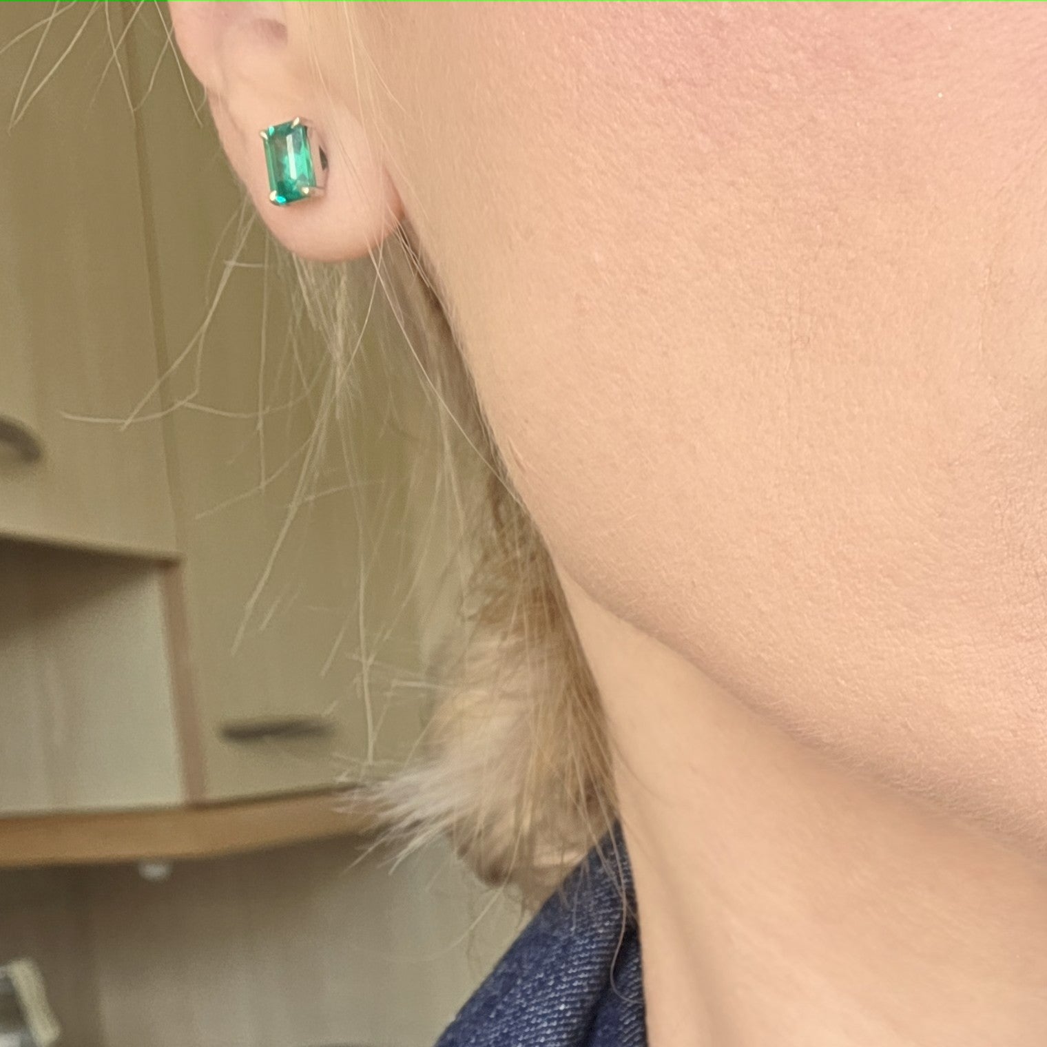 Nexus Grande Stud Earrings – Red Ruby