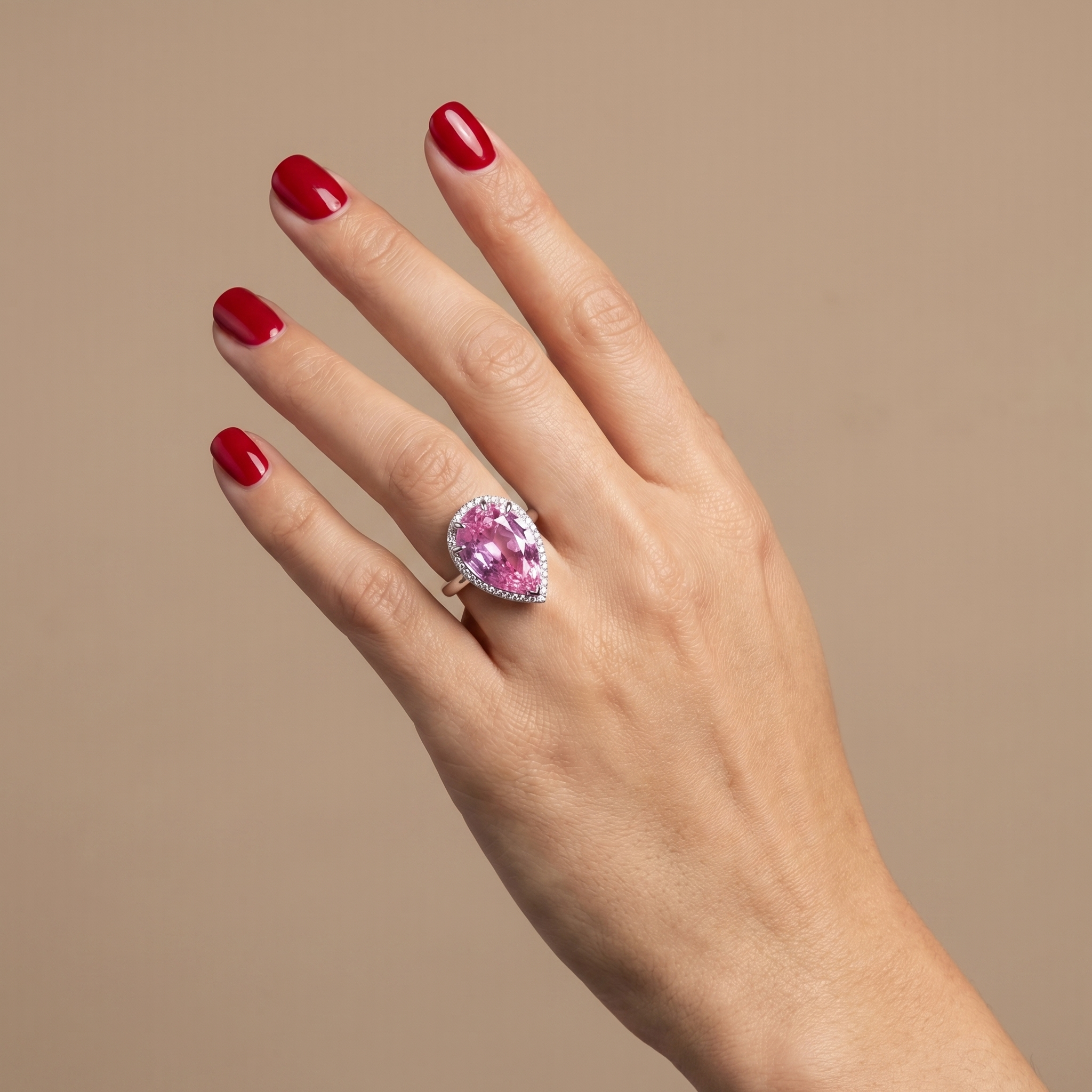 Nova Principessa Ring – Light Pink Sapphire