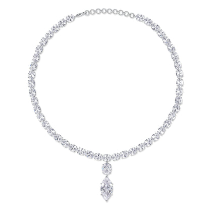 Velara Grand Necklace – White Diamond