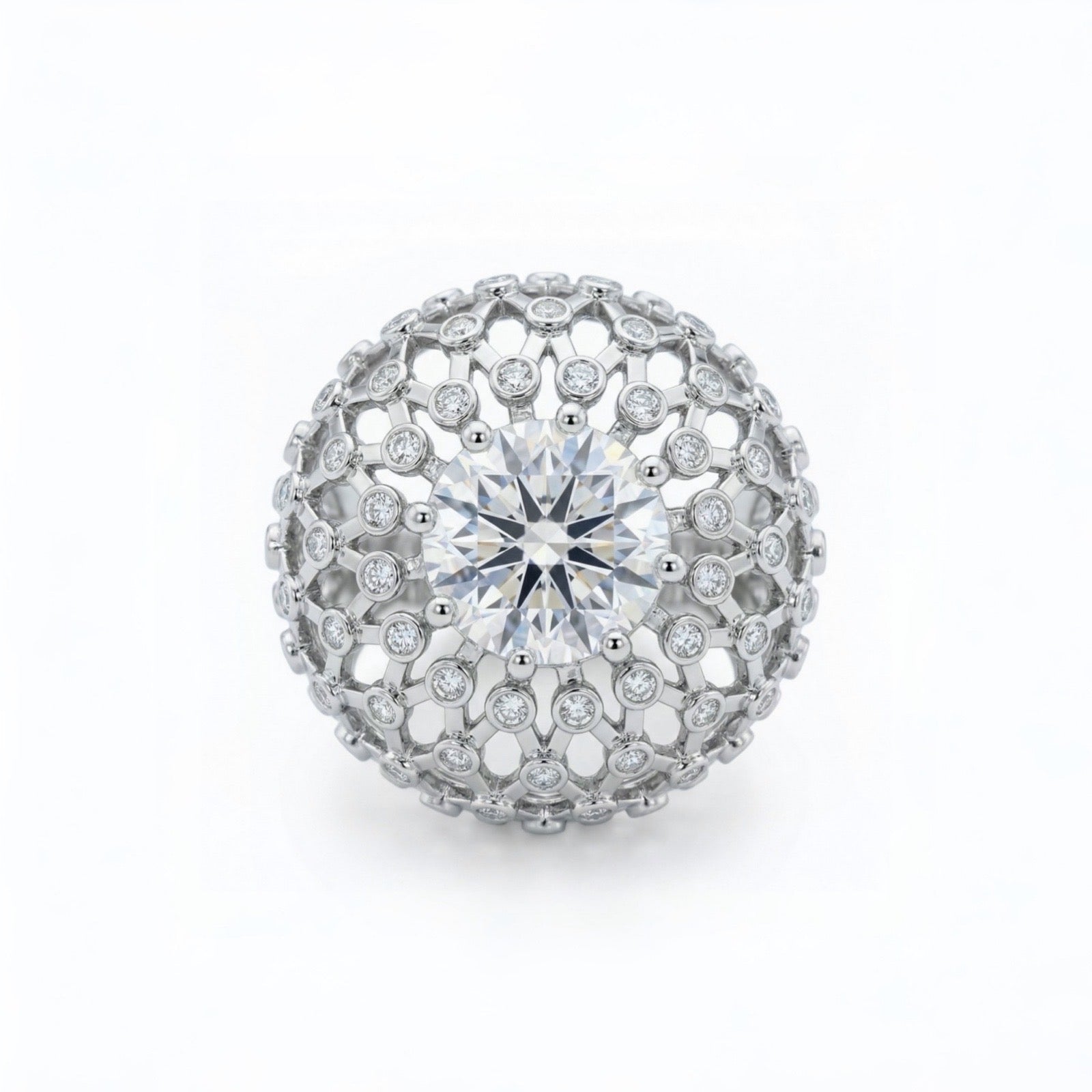 Juno Majestic Ring – White Diamond