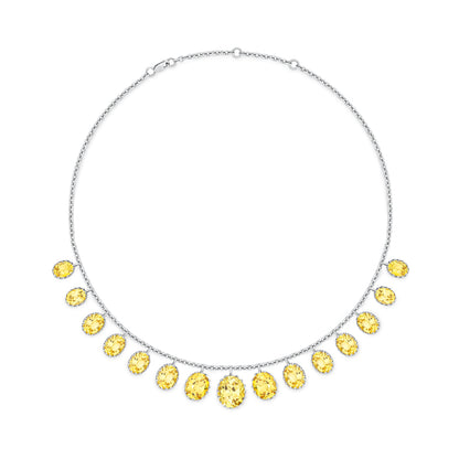 Velara Spectra Necklace – Yellow Sapphire
