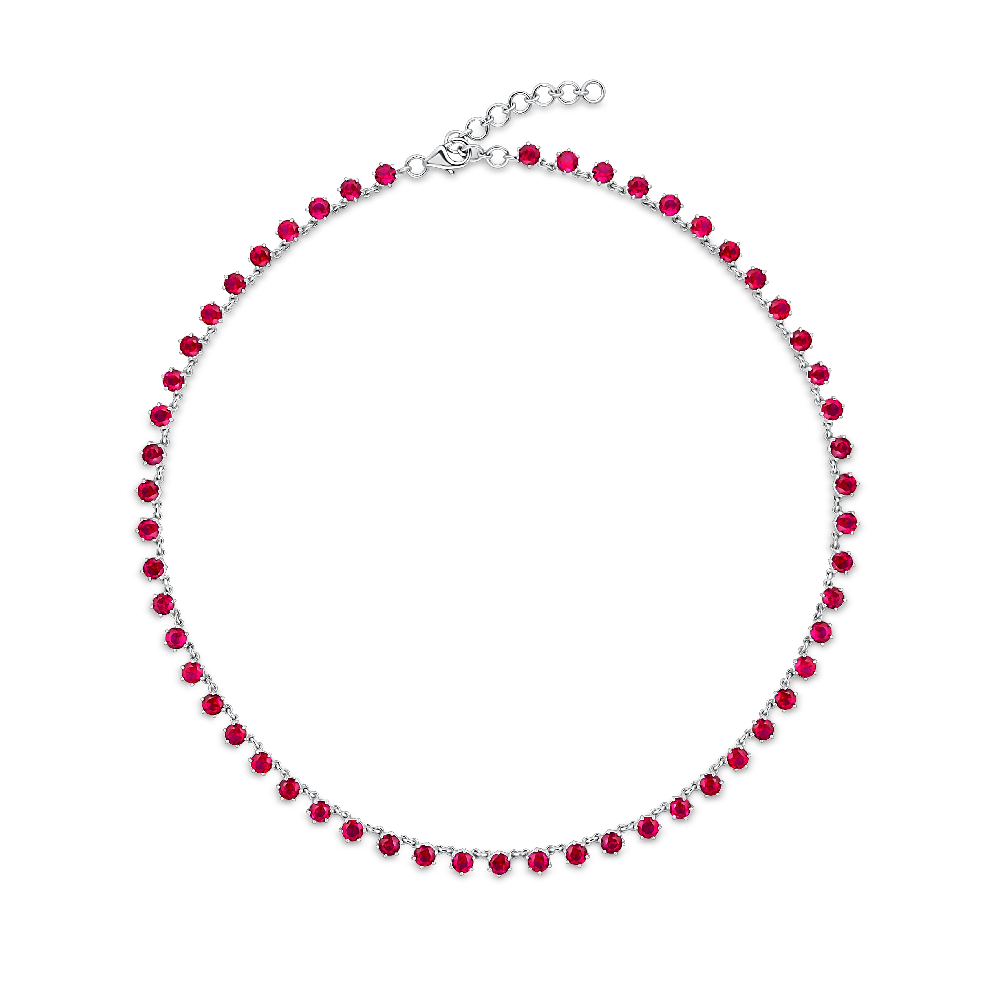 Juno Rivière Necklace – Red Ruby