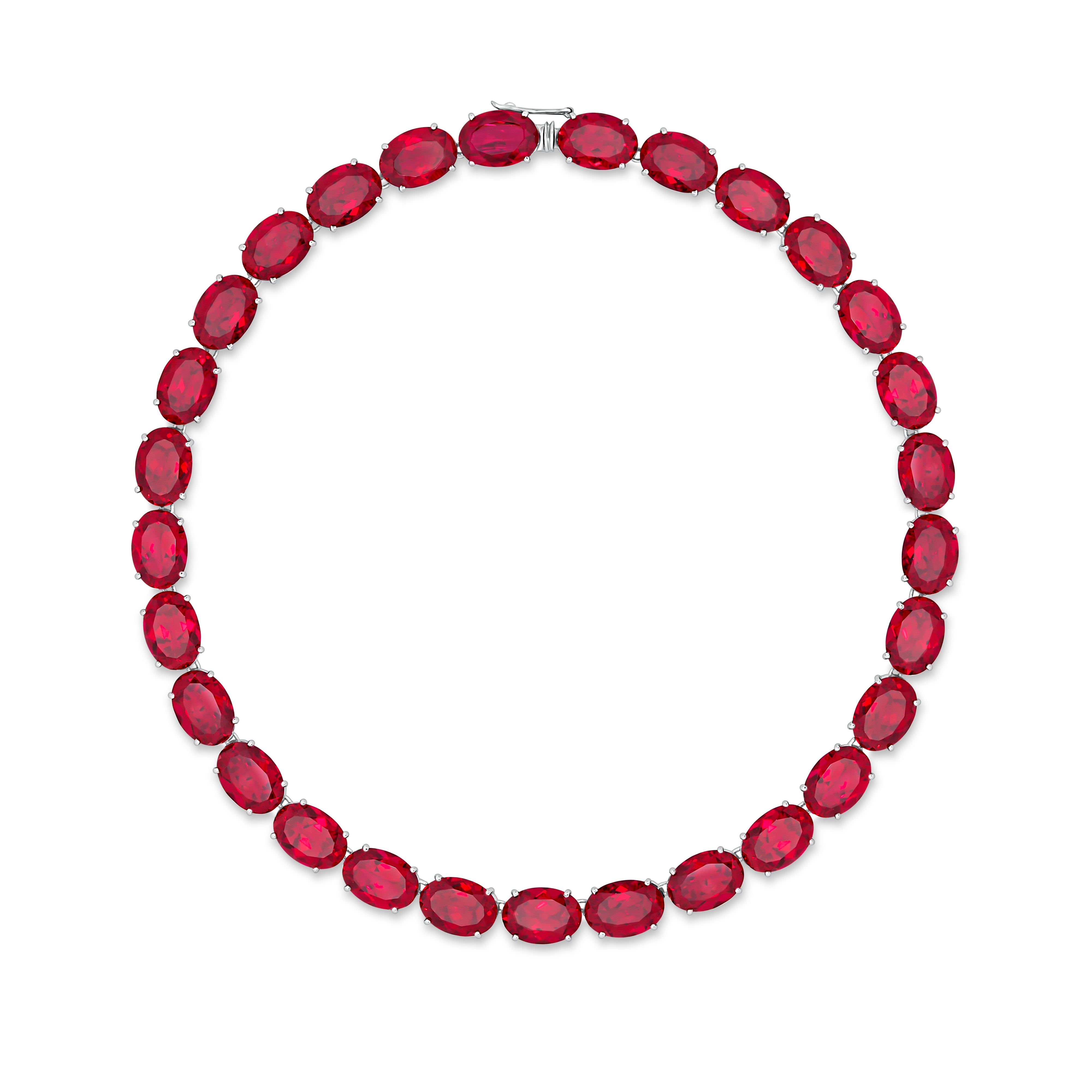 Velara Gala Necklace – Red Ruby