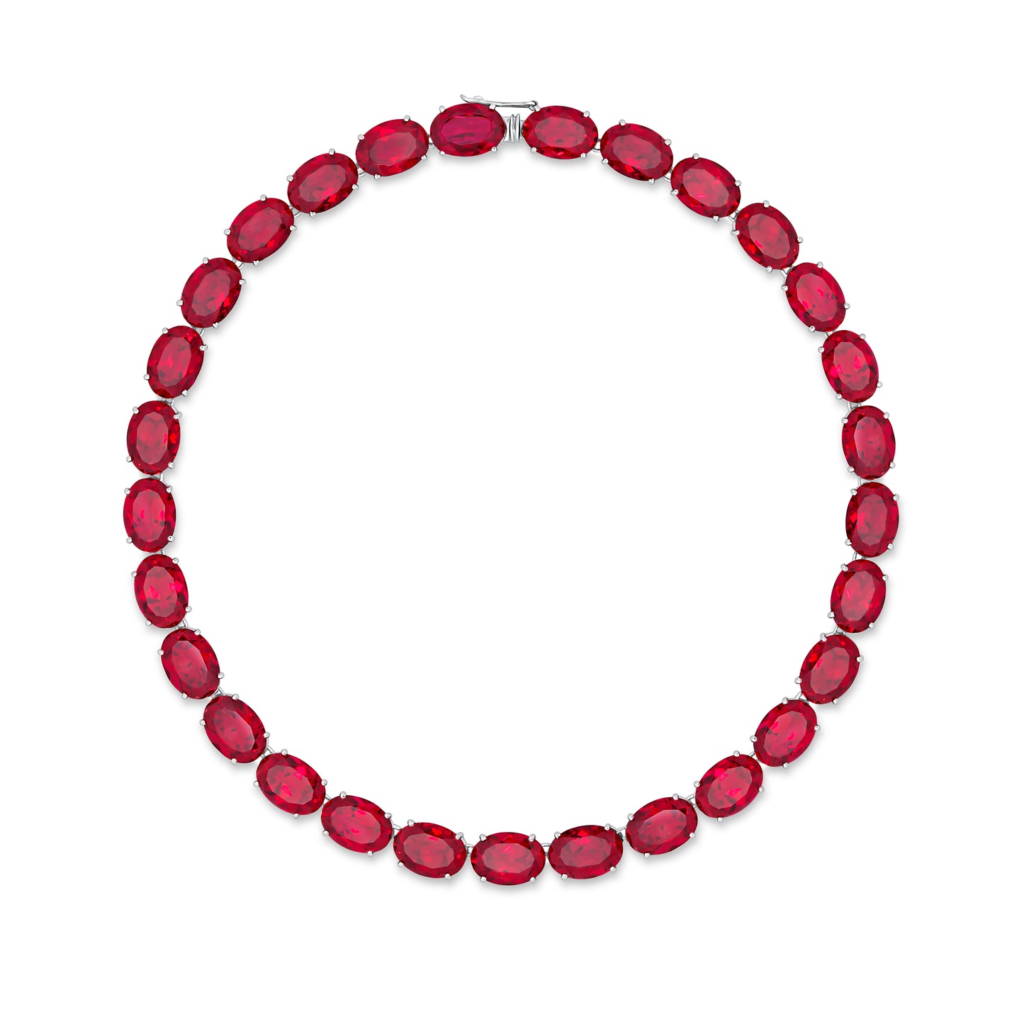 Velara Gala Necklace – Red Ruby