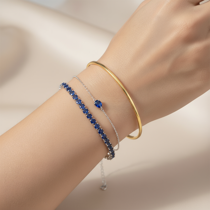 Nova Solitaire Bracelet – White Diamond