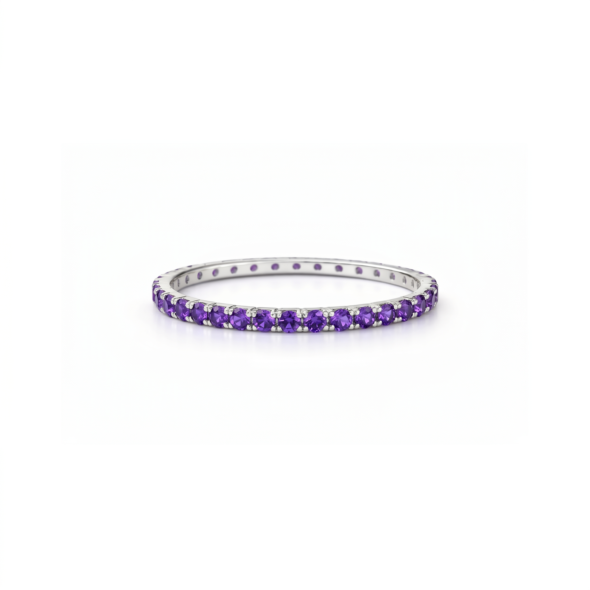 Linea Mini Ring – Purple Sapphire