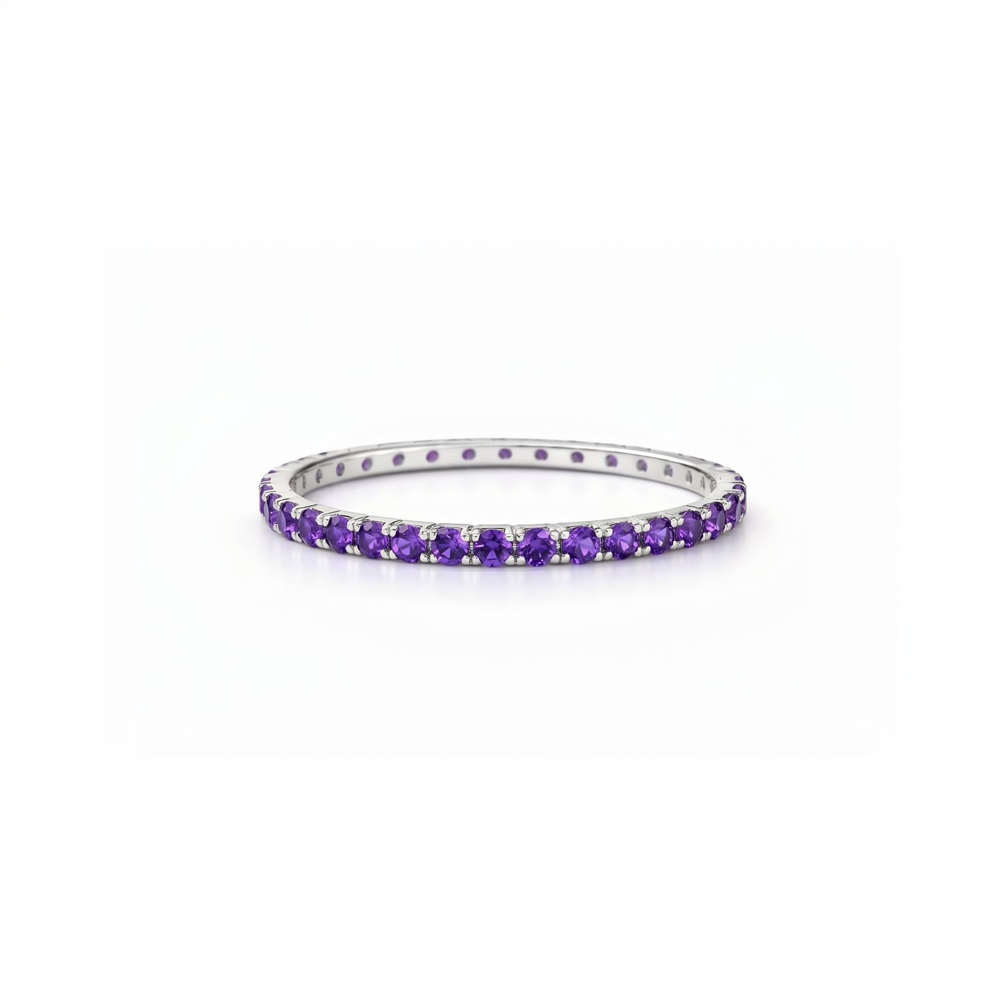 Linea Mini Ring – Purple Sapphire