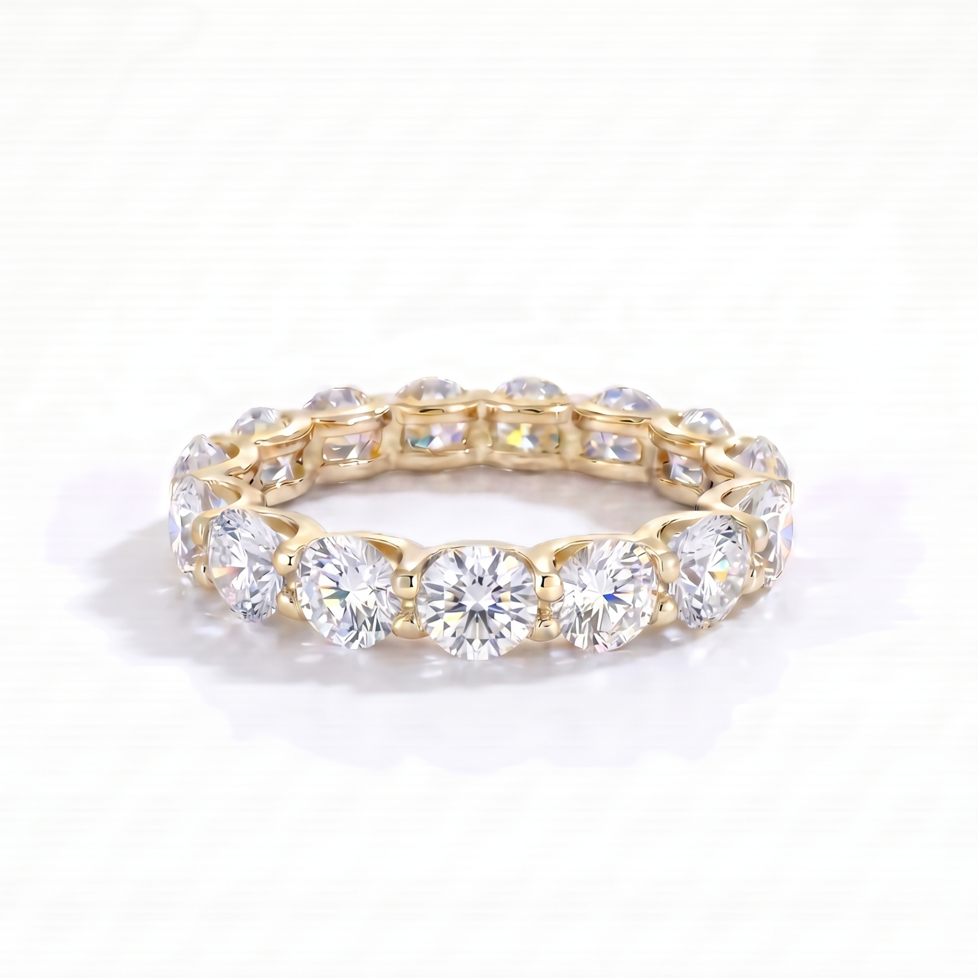 Linea Maxi Ring – White Diamond