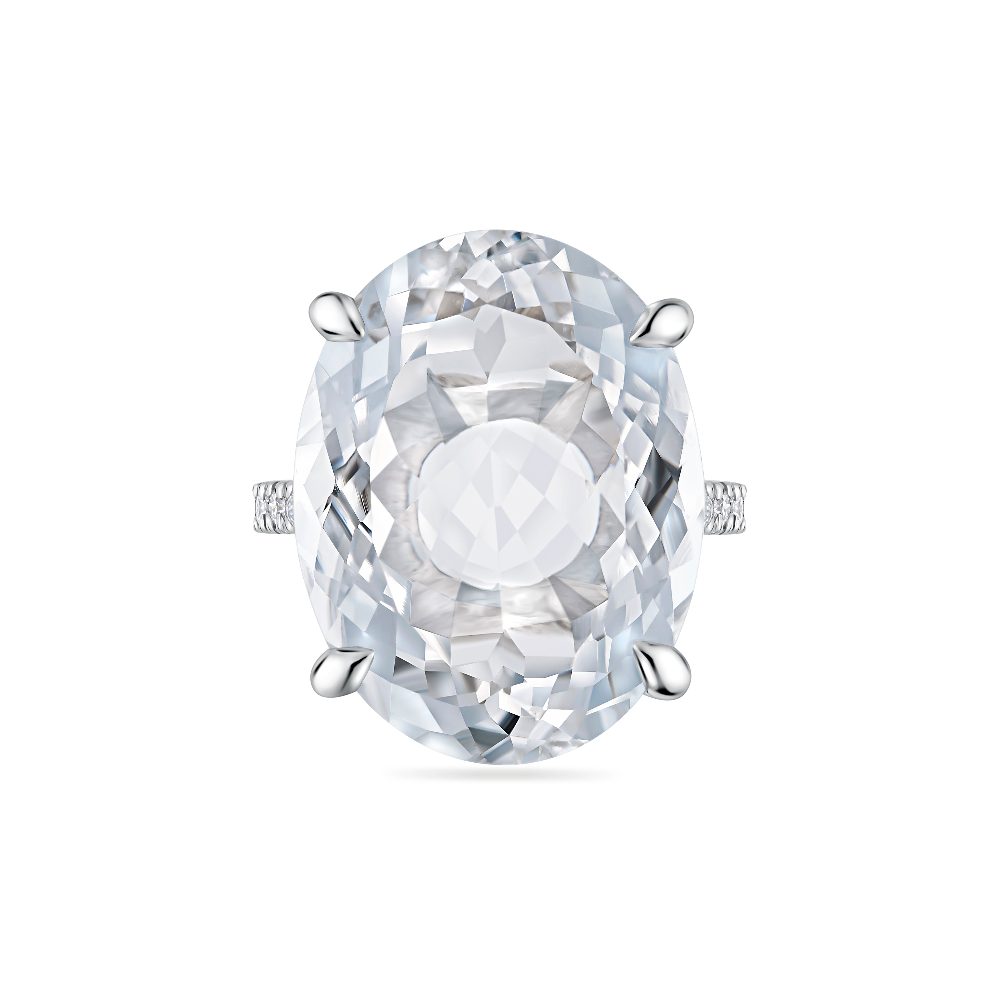 Velara Majestic Ring – Rock Crystal