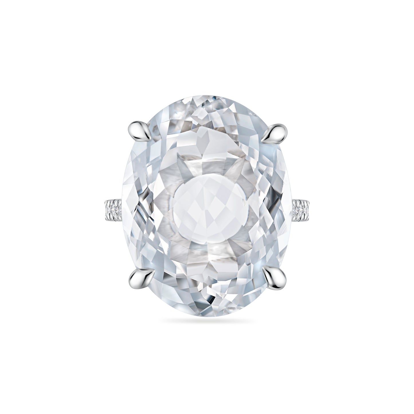 Velara Majestic Ring – Rock Crystal