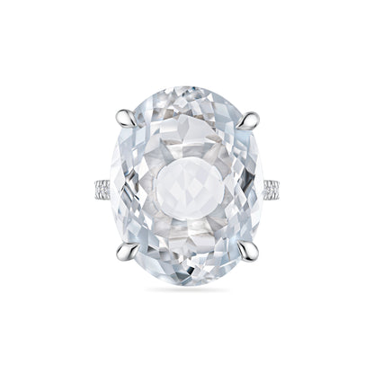 Velara Majestic Ring – Rock Crystal