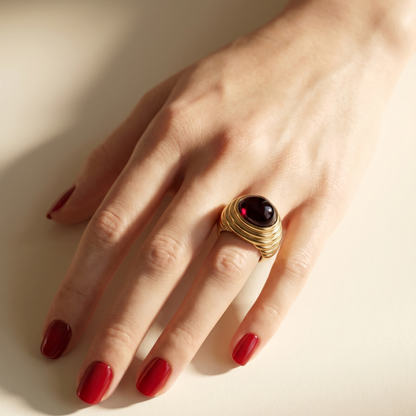 Deep Red Garnet