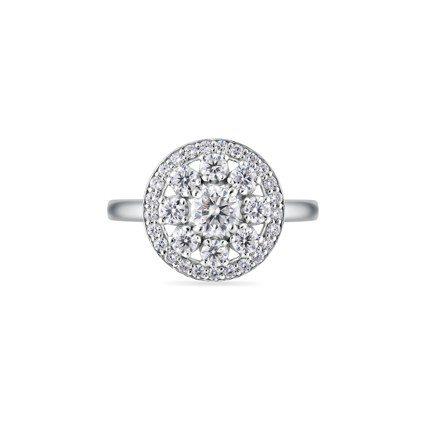 Juno Statement Ring – White Diamond
