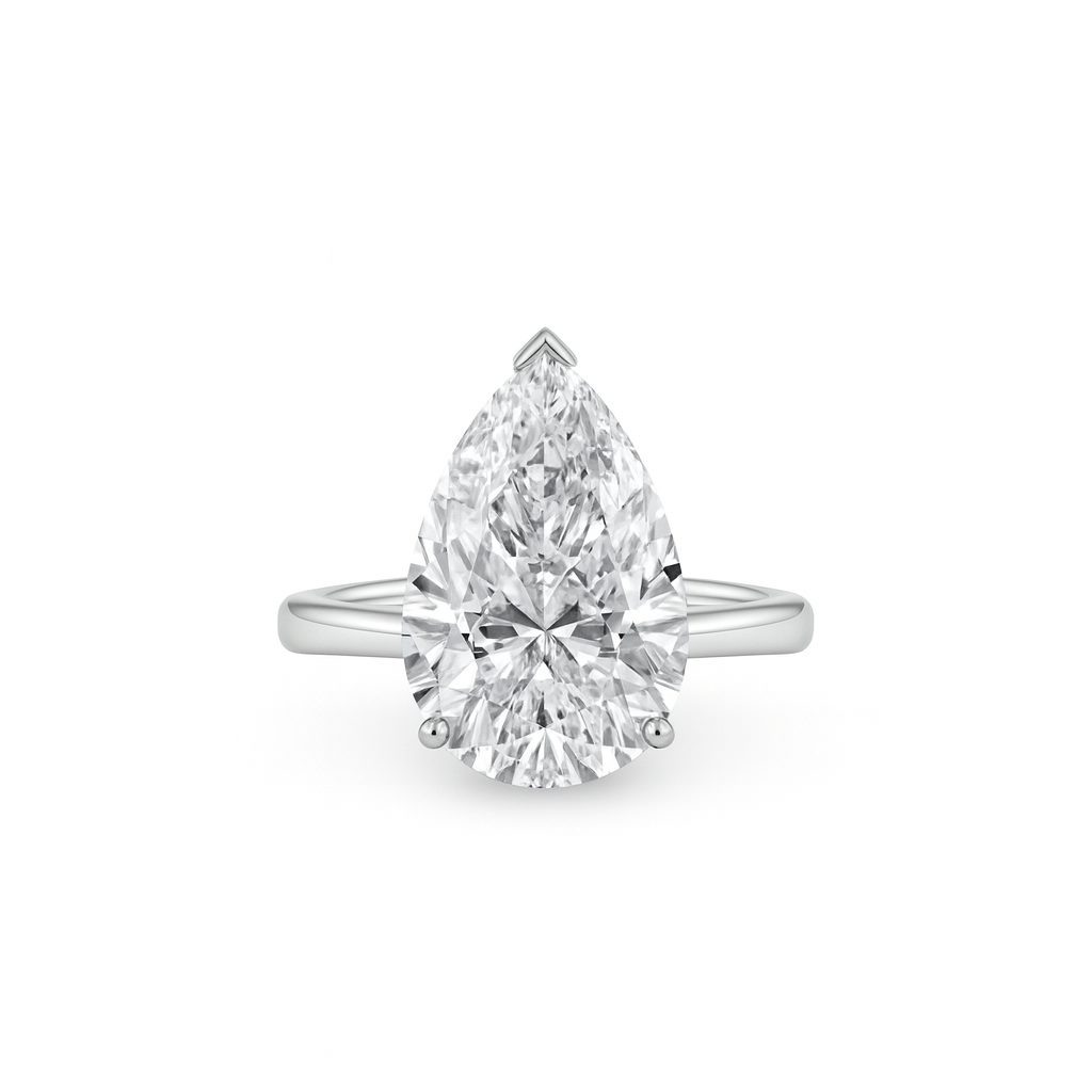 Nova Bold Solitaire Ring – White Diamond