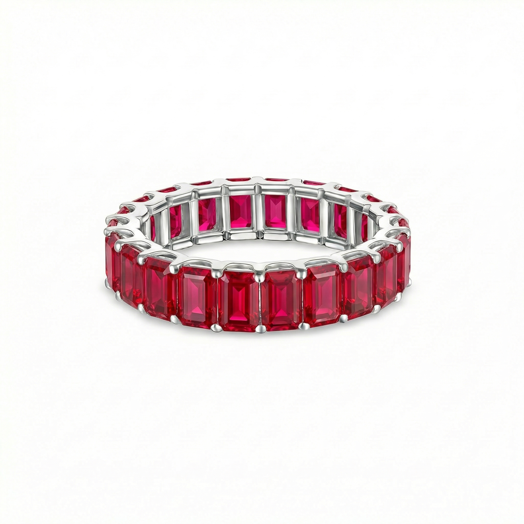 Nexus Eternity Ring – Red Ruby