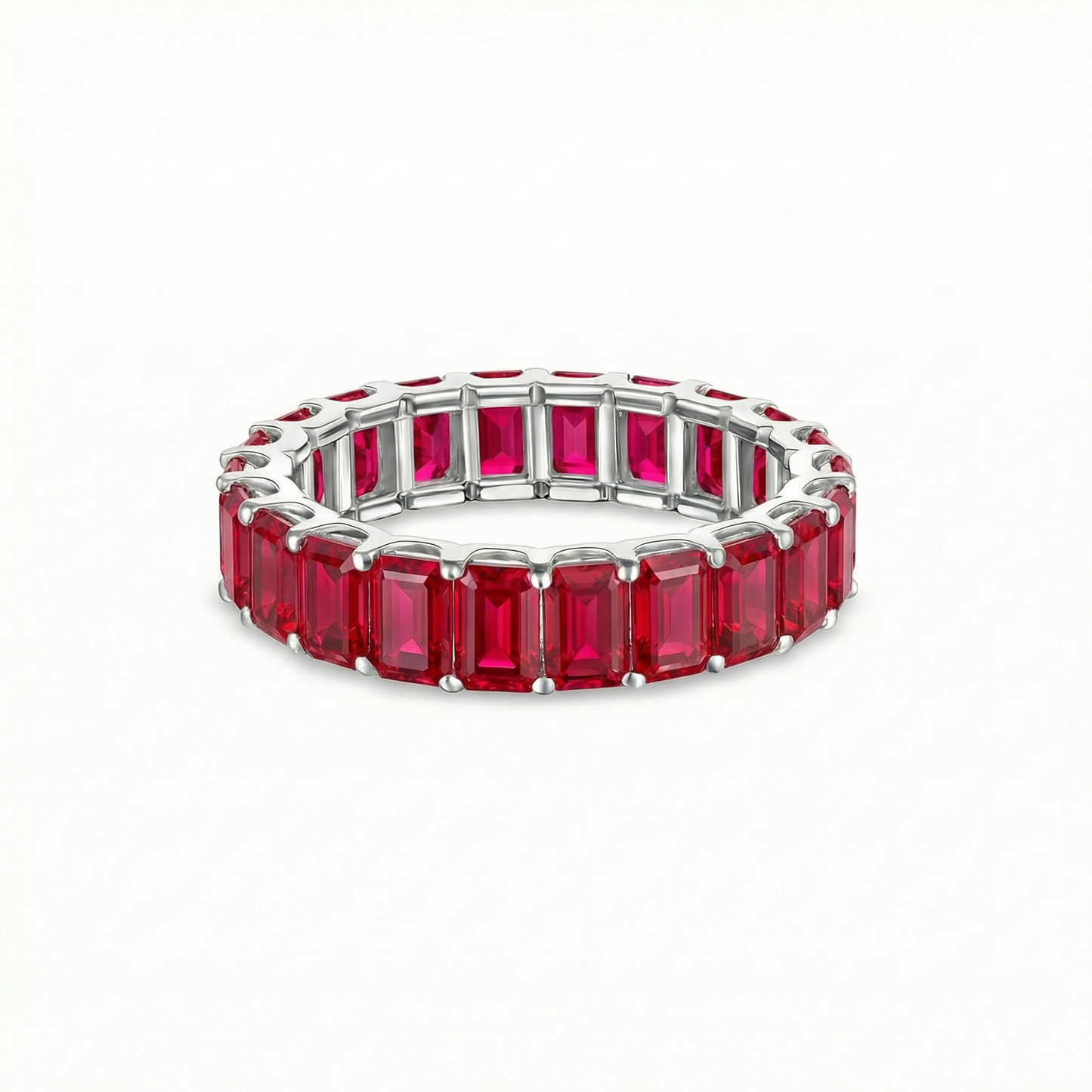 Nexus Eternity Ring – Red Ruby