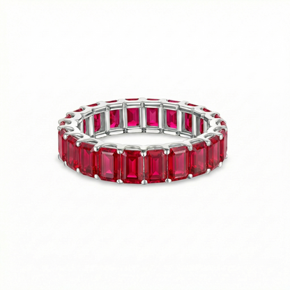 Nexus Eternity Ring – Red Ruby