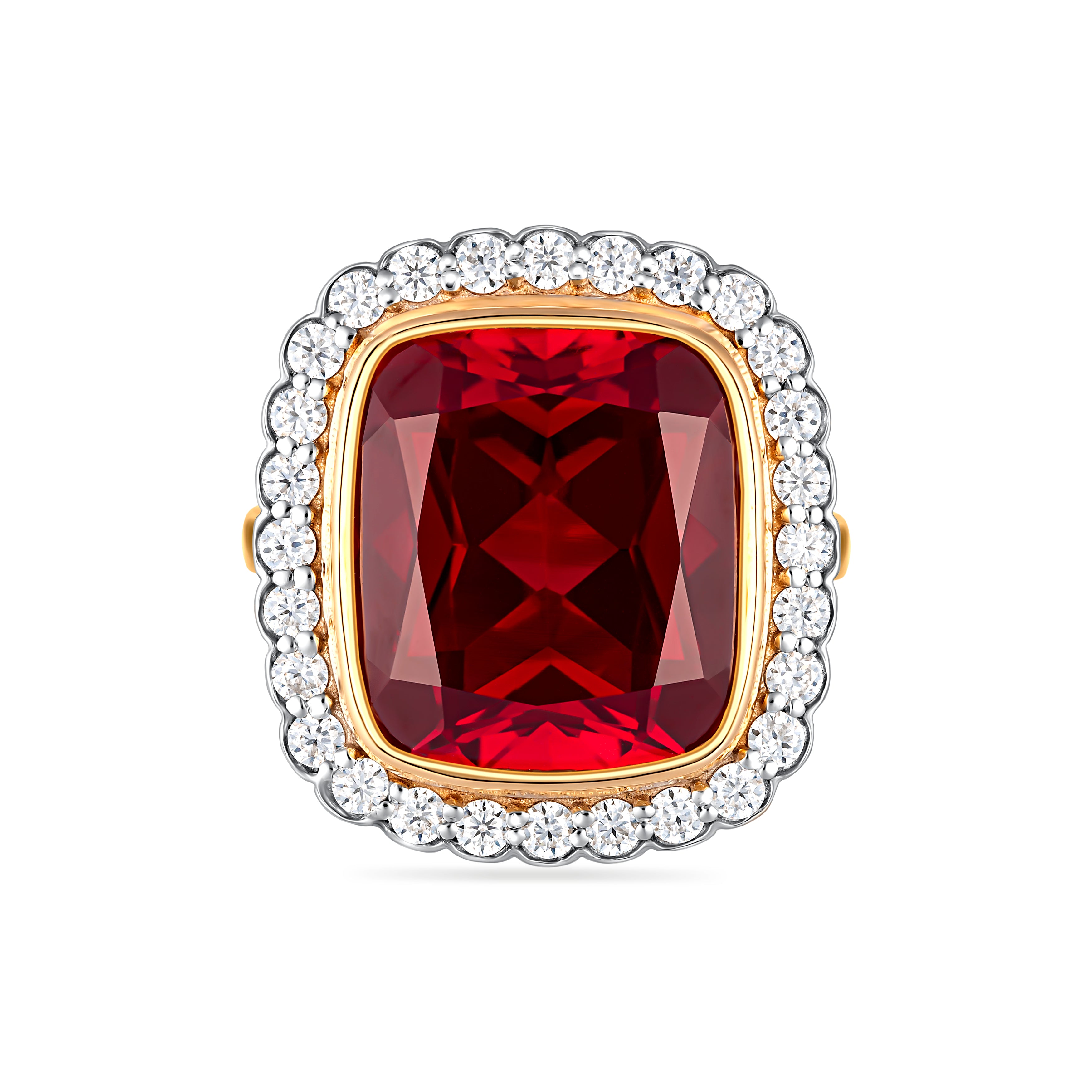Royal VII Ring – Red Ruby