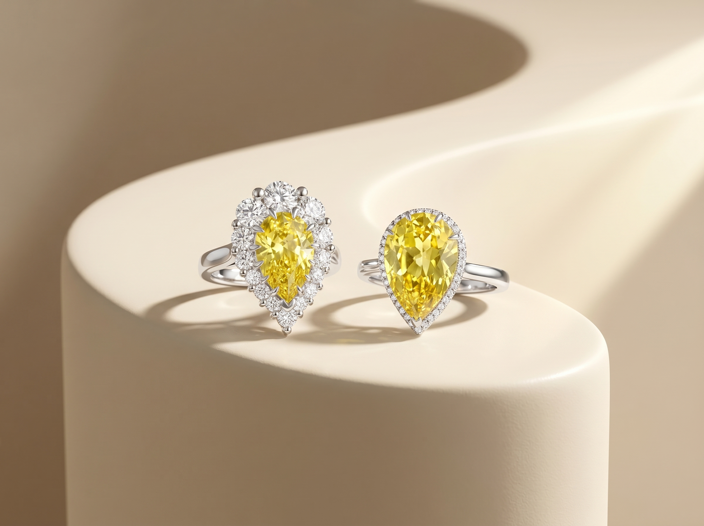 Nova Principessa Ring – Yellow Sapphire